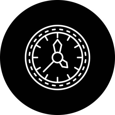 Saat Stili Modern Dijital Sanat Nesnesi