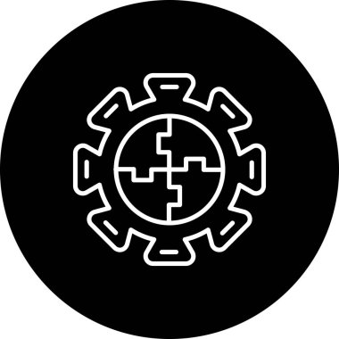 Bulmaca Yaratıcı İşlevsel Web Grafik Sembolü