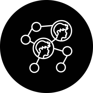 Sosyal Ağ Zarif Modern Markalaştırıcı Varlığı