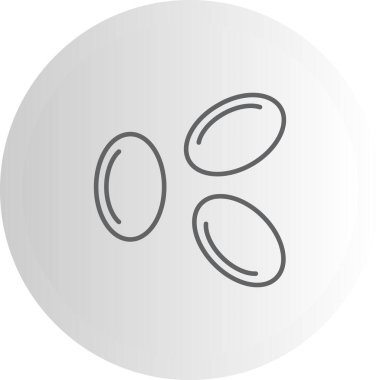 Kırmızı Kan Hücreleri Şekillendirilmiş Damgalama Vektörü Özelliği