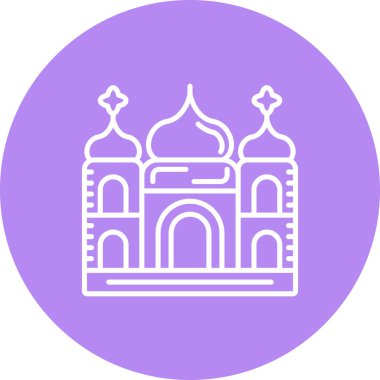 Taj Mahal Belirgin Profesyonel Yaratıcı Grafik Elementi