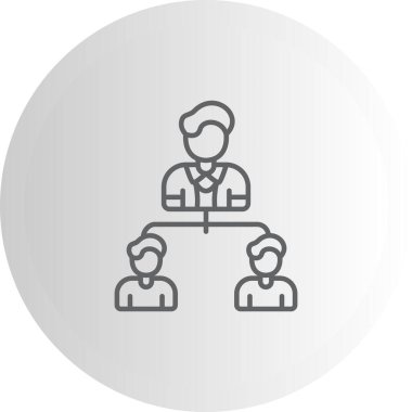 iş liderliği, web basit simgesi