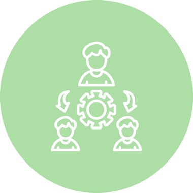 Third Party Elegant Minimal Digital Graphic Symbol