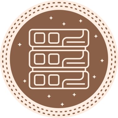 Veritabanı Gelişmiş İşlevsel Web Arayüzü Sembolü