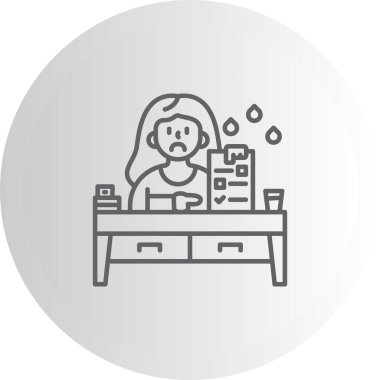 Yapılacaklar Listesi Kalın Web Grafiksel Çizimi