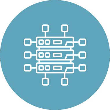 Veritabanı Minimum Düz Kullanıcı Deneyimi Sembolü