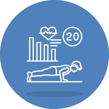 İleri Dengeli Düz Modern Tasarım Elementi