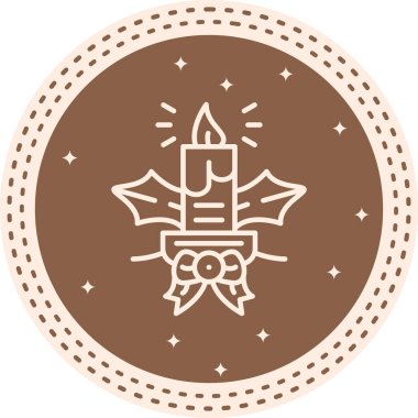 mum ağ ikonu vektör illüstrasyonu