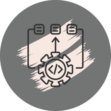 Eşsiz Yenilikçi Dijital Grafik Sembolü