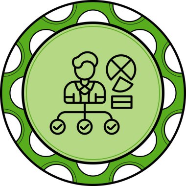 Organization Distinct Clean Branding Graphic Shape