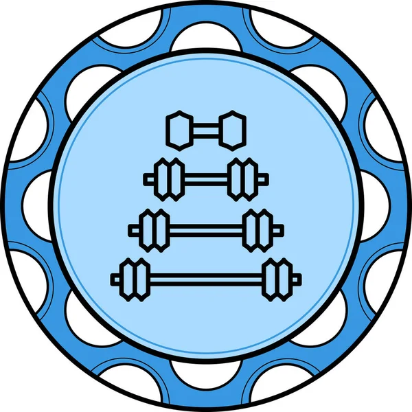 Dambıllar web simgelerinin vektör çizimi