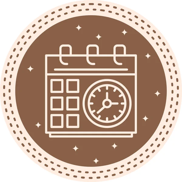 Takvim Asgari Dijital Grafik Sembolü