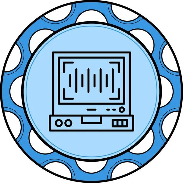 Barkod vektör resimleme modern tasarım