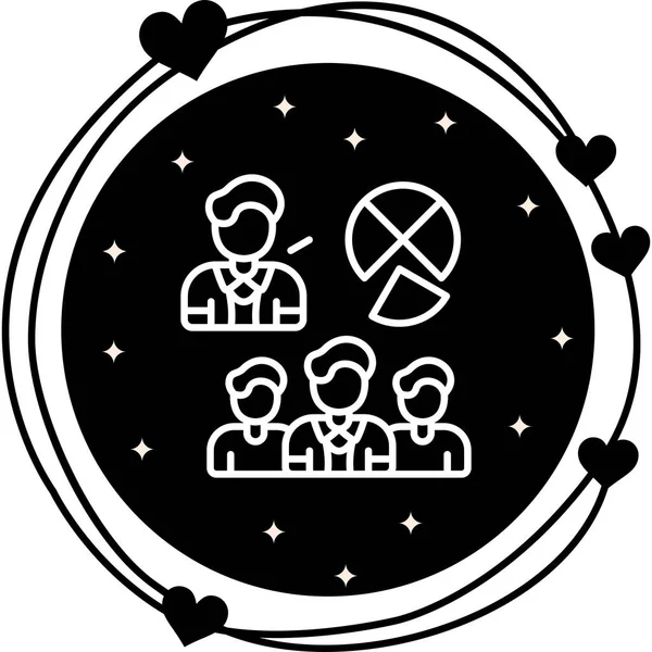  toplantı simgesi vektör illüstrasyon tasarımı