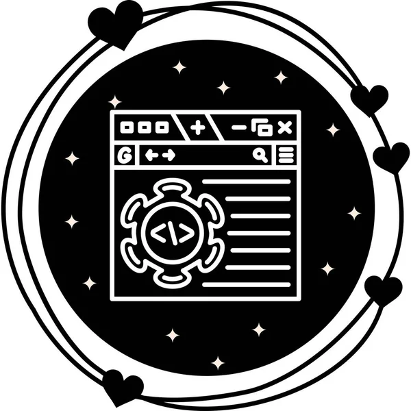 Premium Zarif Dijital Tasarım Sembolü Programlanıyor