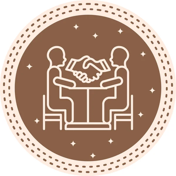 Görgü Dengeli Profesyonel Markalaşma Grafik Sembolü