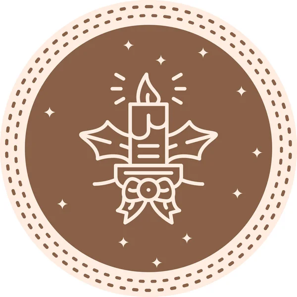 mum ağ ikonu vektör illüstrasyonu