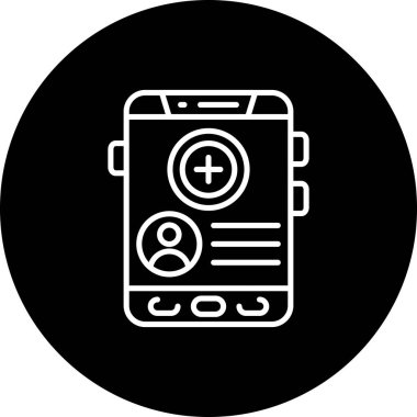 Arkadaş Web simgesi vektör illüstrasyonu ekle