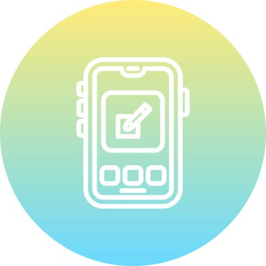 Mobil Düzenleme Simgesi, Basit Resimler