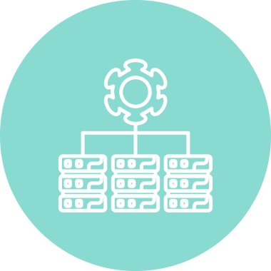 veri simgesi vektör illüstrasyon tasarımı