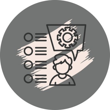 Sohbet Simgesi vektör çizimi tasarımı