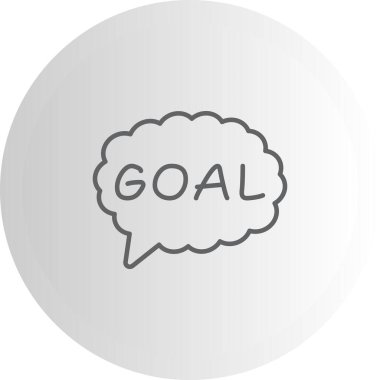 Konuşma balonu çizgisi simgesi, metin basit illüstrasyonlu web etiketi