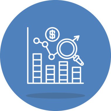 Pazarlama simgesi vektör illüstrasyon tasarımı