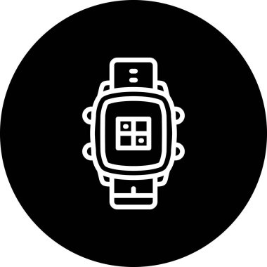 Akıllı Saat Dengeli Düz Modern Tasarım Elemanı