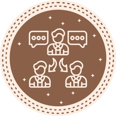 İletişim web simgesi vektör illüstrasyonu