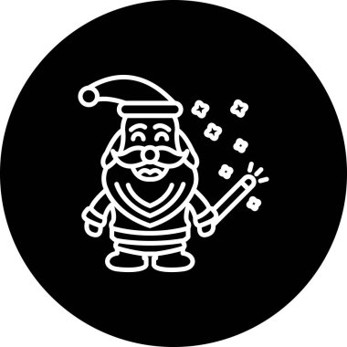 Noel Baba Modern Düz Tasarım Özelliği