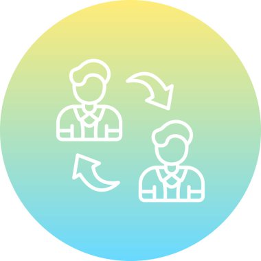 Premium Çağdaş Düz Vektör Özelliğini Değiştir