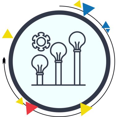 Yenilik simgesi vektör illüstrasyon tasarımı