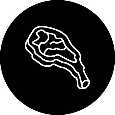 Et basit simgesinin vektör illüstrasyonu