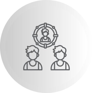 hedef web simge vektör çizim