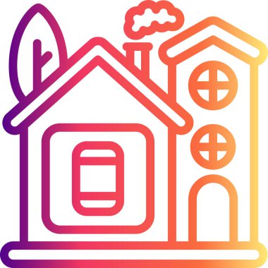 Ev Akıllı Telefonu Stili İşlevsel Web Arayüzü Elementi