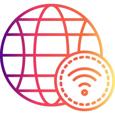 İnternet Gösterişli Modern Yaratıcı Sanat Düzenlemesi