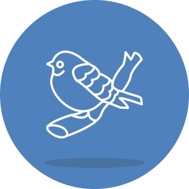 Doğu Bluebird Yüksek Kaliteli Modern Vektör Elementi