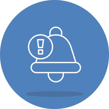 Uyarı Ağ ikonu vektör illüstrasyonu