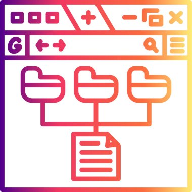 veri simgesi vektör illüstrasyon tasarımı