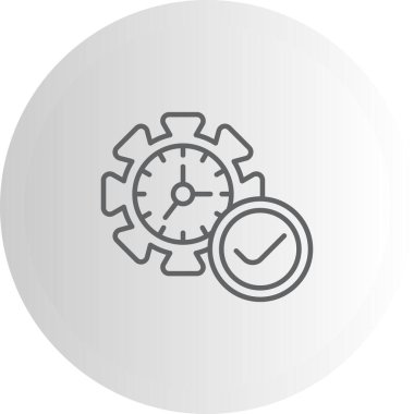 Zaman Yönetimi Entelektüel Özel Arayüz Tasarım Elemanı