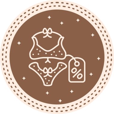 Bikini Minimum Gelişmiş Marka Tasarımı Varlığı