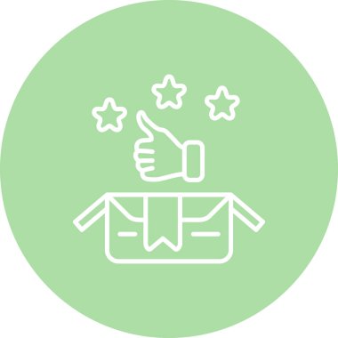 Ürün Derecelendirme Yüksek Çözünürlüklü Grafik Elementi