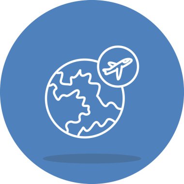 Uçuş Minimum Düz Yaratıcı Grafik Tasarımı