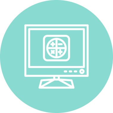 Tv Hesap Makinesi Zarif Rafine Ürün Tasarım Varlığı