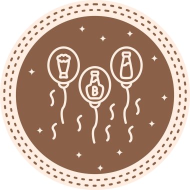 Balonlar Düz Kullanıcı Arayüzü Özelliği