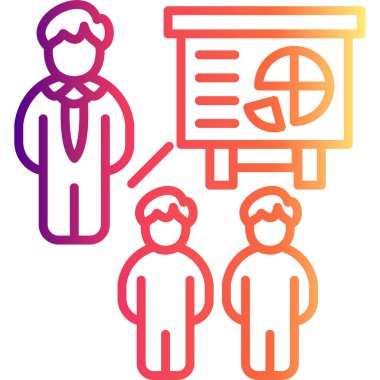 business leadership, web simple icon