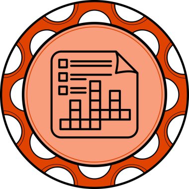 Bulmaca Satırı Simgesi, Beyaz Arkaplanda Basit Görüntü 