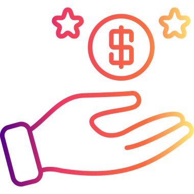 Simge vektör illüstrasyon tasarımını gözden geçir