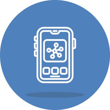 Mobil Ağ Modern Soyut Yaratıcı Tasarım Varlığı