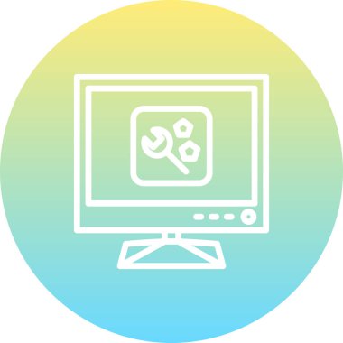 TV Bakım Üst Düzey Temiz Dijital Sanat Düzeni